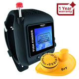 FF - 518RU FF - 518RU Russian Version WRIST WATCH Wireless 45M FISH FINDER CLOCK Mode Colored LCD Display - Gain Express