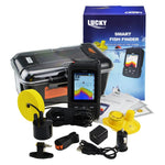 FF - 718LIC FF - 718LIC 2 - in - 1 LUCKY Fishfinder Wireless/Wired Sensor English/Russian Menu 328ft/100m Waterproof Monitor Rechargeable Battery - Gain Express