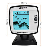 FF - 918N2 FF - 918N2 LUCKY 2 - in - 1 Fish Finder 100m (Wired) / 45m (Wireless) Depth Sounder Sensor Transducer Fishfinder Fishing Detector Monitor - Gain Express