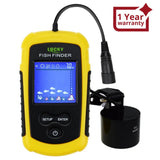 FFC - 1108 - 1 FFC - 1108 - 1 Lucky Portable Fish Finder Sonar, TN/ Anti - UV LCD Display with Clear LED Backlight for Night Fishing, Wired Fishfinder with Alarm, 100M (328ft) Depth Detection, Turbid Water, Reservoir, Sea, River, lake, Boat Kayak Ice Fishing - Gain Express