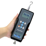 FM - 207_1K FM - 207 Digital Force Meter Gauge Pull & Push Magnitude Test Tester Newtonmeter Newton N / kg / lb / g Measurement, for Manufacturing, Electronics, Building Hardware, Textile, Auto Parts - Gain Express