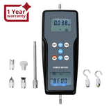 FM - 207_1K FM - 207 Digital Force Meter Gauge Pull & Push Magnitude Test Tester Newtonmeter Newton N / kg / lb / g Measurement, for Manufacturing, Electronics, Building Hardware, Textile, Auto Parts - Gain Express