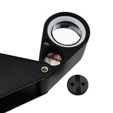 GEM - 248 GEM - 248 20x Loupe 21mm Optical Glass Magnifier 6 LED Light & UV Light Mini Magnification Jeweller Black Frame Triplet Lens Jeweler Mechanics Photographer Hobbyist Coin Collector Arts & Crafts Machinist - Gain Express