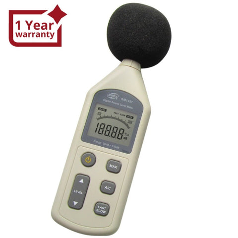 GM - 1357 GM - 1357 30~130 dB Digital Sound Pressure Level Noise Decibel Meter Tester - Gain Express