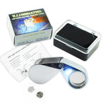 GM - 20XX GM - 20XX Mini 20x Magnifying Optical Glass LED Light Jeweler Loupe - Gain Express