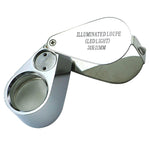 GM - 20XX GM - 20XX Mini 20x Magnifying Optical Glass LED Light Jeweler Loupe - Gain Express