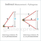 GM100D GM100D Professional 100m Laser Distance Meter w/ High Accuracy ±1.5mm - Gain Express