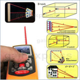 GM100D GM100D Professional 100m Laser Distance Meter w/ High Accuracy ±1.5mm - Gain Express