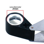 GM11 GM11 Mini 10X Jeweler Loupe Magnifier + LED & UV light, 21mm lens - Gain Express