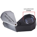 GM20 GM20 20X Magnification 21mm l Lens Jeweler Loupe Magnifier + 6 LED light - Gain Express