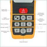 GM40D GM40D Professional 40m Laser Distance Meter w/ High Accuracy ±1.5mm - Gain Express