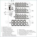 GM60D GM60D Professional 60m Laser Distance Meter w/ High Accuracy ±1.5mm - Gain Express