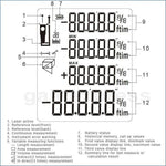 GM60D Professional 60m Laser Distance Meter w/ High Accuracy ±1.5mm - Gain Express