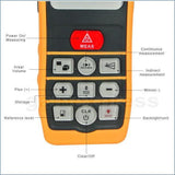 GM60D GM60D Professional 60m Laser Distance Meter w/ High Accuracy ±1.5mm - Gain Express