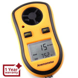 GM8908 GM8908 Pocket - size Digital Thermo Anemometer, Handheld Air Wind Flow Velocity Speed Meter Testing Gauge Backlight, Lightweight for Drone Kite Flying Windsurfing - Gain Express