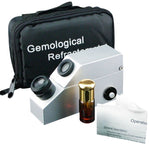 GR - 701 GR - 701 Gem Refractometer (Silver) w/ Built - in Light Source + RI Oil - Gain Express