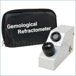 GR - 701 GR - 701 Gem Refractometer (Silver) w/ Built - in Light Source + RI Oil - Gain Express