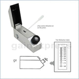 GR - 701 GR - 701 Gem Refractometer (Silver) w/ Built - in Light Source + RI Oil - Gain Express