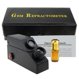 GR - 701B GR - 701B 0.01 nD Scale Division Gem Refractometer w/ Built - in LED Light + RI Oil - Gain Express