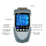 HCH - 22 HCH - 22 Formaldehyde HCHO Air Monitor Temperature Humidity Meter Gas Detector - Gain Express