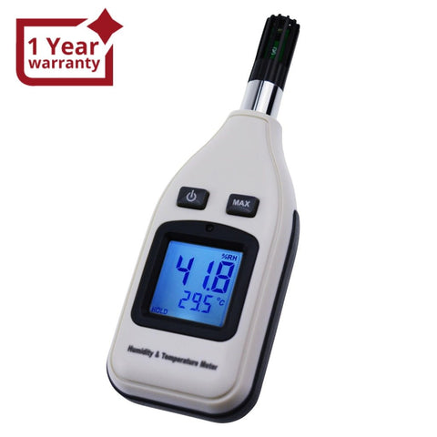 HTM - 238 HTM - 238 Handheld Digital Humidity & Temperature Meter 0~100% RH/ - 30~70°C ( - 22~158°F) LCD Display Backlight Moisture Thermo Hygrometer Thermometer Small Tester Gauge for Home Kitchen Indoor Outdoor - Gain Express