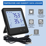 HTM - 352 HTM - 352 Data Logger Thermo - hygrometer Thermometer Temperature and Humidity Datalogging Measurement 25,920 Groups of Reading High Low Alarm with PC Software and Calendar Display - Gain Express