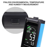 HTM - 382 HTM - 382 Non - Destructive Digital Moisture Meter Colored LCD Screen Pinless Wood Moisture Tester for Drywall / Masonry / Softwood / Hardwood with Alarm Function - Gain Express