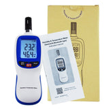 HTM - 49 HTM - 49 Gain Express Digital Humidity & Temperature Meter Hygrometer Psychrometer, Dew point and Wet - bulb Temperature range - 20~70°C, Humidity range 0~100%RH, Min/Max Hold, LCD Backlight - Gain Express