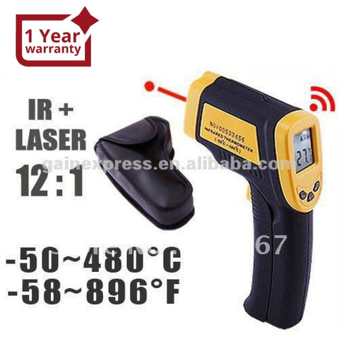 IR - 350 IR - 350 Digital 12:1 DS Infrared IR Laser Non - Contact Digital Thermometer - Gain Express