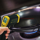 IR - 600 IR - 600 Digital Industrial Infrared Thermometer, - 32~400°C ( - 26~752°F) 12:1 Laser IR Gun Non - contact Measurement, Portable Instant Measure - Gain Express