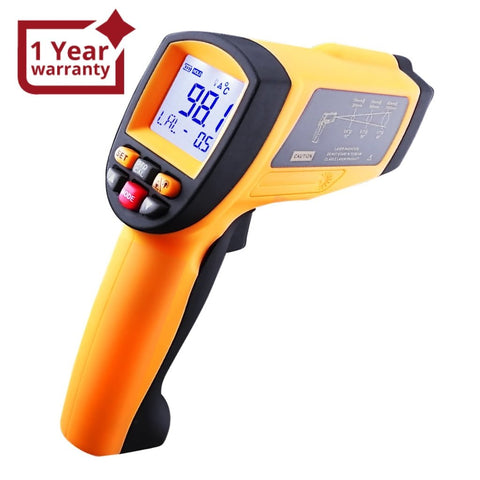 IR - G1150 Digital 20:1 Professional Infrared Thermometer 0.1~1EM Pyrometer - Gain Express