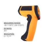 IR - G1150 Digital 20:1 Professional Infrared Thermometer 0.1~1EM Pyrometer - Gain Express