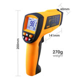 IR - G1350 IR - G1350 Digital 50:1 IR Laser Thermometer 0.1~1 EM Pyrometer 2462 °F - Gain Express