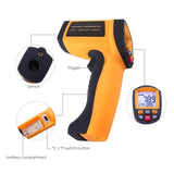 IR - G1350 IR - G1350 Digital 50:1 IR Laser Thermometer 0.1~1 EM Pyrometer 2462 °F - Gain Express