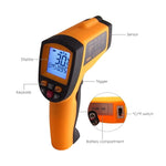 IR - G700 IR - G700 Digital 0.10~0.99 EM Infrared Thermometer 12:1 Pyrometer 700°C - Gain Express