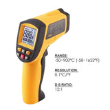 IR - G900 IR - G900 Digital Infrared IR Laser Thermometer - 50~900°C - 58~1652°F 12:1 - Gain Express