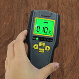 KC - 318 KC - 318 Digital Pinless Non - invasive Inductive Moisture Meter Hard Soft Wood Drywall Masonry Scanner Tricolor Bar Graph Indicator Intelligent Lumber Timber Board Wet Dry Tester Traders Craftsmen DIY - Gain Express