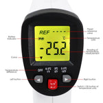 LKD - 265 LKD - 265 Lasergrip 2 - in 1 Thermal Leak Detector Non - contact Infrared Celsius and Fahrenheit Thermometer with Tricolor Backlight Indicator and Audible Alarm - Gain Express