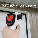 LKD - 265 LKD - 265 Lasergrip 2 - in 1 Thermal Leak Detector Non - contact Infrared Celsius and Fahrenheit Thermometer with Tricolor Backlight Indicator and Audible Alarm - Gain Express