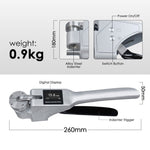 Portable Digital Webster Hardness Tester 6 Selectable Hardness Scale, Simple Calibration with Bluetooth - Mobile App Connection (Android Only) - Gain Express