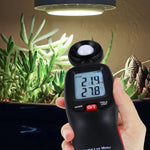 LUX - 274 LUX - 274 Light Meter Digital Illuminance Luminometer up to 200,000 Lux Luxmeter Foot Candle/Lux Temperature Tester Handheld with Backlight and Data Storage - Gain Express