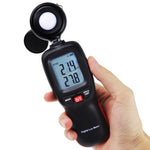 LUX - 274 LUX - 274 Light Meter Digital Illuminance Luminometer up to 200,000 Lux Luxmeter Foot Candle/Lux Temperature Tester Handheld with Backlight and Data Storage - Gain Express