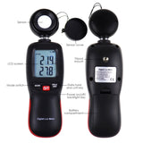 LUX - 274 LUX - 274 Light Meter Digital Illuminance Luminometer up to 200,000 Lux Luxmeter Foot Candle/Lux Temperature Tester Handheld with Backlight and Data Storage - Gain Express