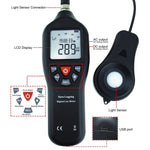 LUX - 29 LUX - 29 Digital Light Lux Meter with Data Logging Measurement Range 0 to 200,000 Lux Auto Ranging Instrument - Gain Express