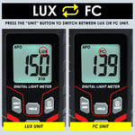 LUX - 429 LUX - 429 Digital Light Lux Meter Illuminance Tester Photometer Luxmeter High Precision Illuminometer Lx FC Measurement for Photography, Schools, Hospitals, Workplaces and other Environmental Monitoring - Gain Express