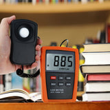 LX - 1332B LX - 1332B Professional Digital Lux/ Light Level Meter 1~200,000 Lux Luminometer Illuminance Meter, 4 Ranges Tester with Photodiode and Filter Sensor + Data HOLD Function - Gain Express