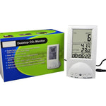 M0198130 Indoor Air Quality CO2 Monitor Temp. WB DP TWA STEL & Vent Rate - Gain Express