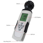 M0198132S M0198132S Digital 3 - in - 1 CO2 Thermo - hygrometer Logger Made in Taiwan - Gain Express