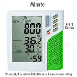 M0198137 M0198137 Carbon Dioxide Temperature Humidity RH CO2 Monitor Taiwan Made - Gain Express