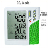 M0198137 M0198137 Carbon Dioxide Temperature Humidity RH CO2 Monitor Taiwan Made - Gain Express